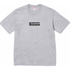 Supreme Futura Box Logo Tee Heather Grey