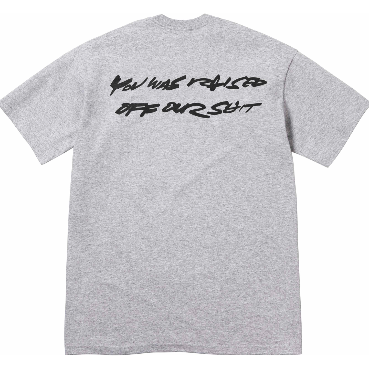 Supreme Futura Box Logo Tee Heather Grey by Supreme in . Available at KershKicks for £70.00. A must-have for fans of Supreme looking to elevate their style with this T-Shirt.