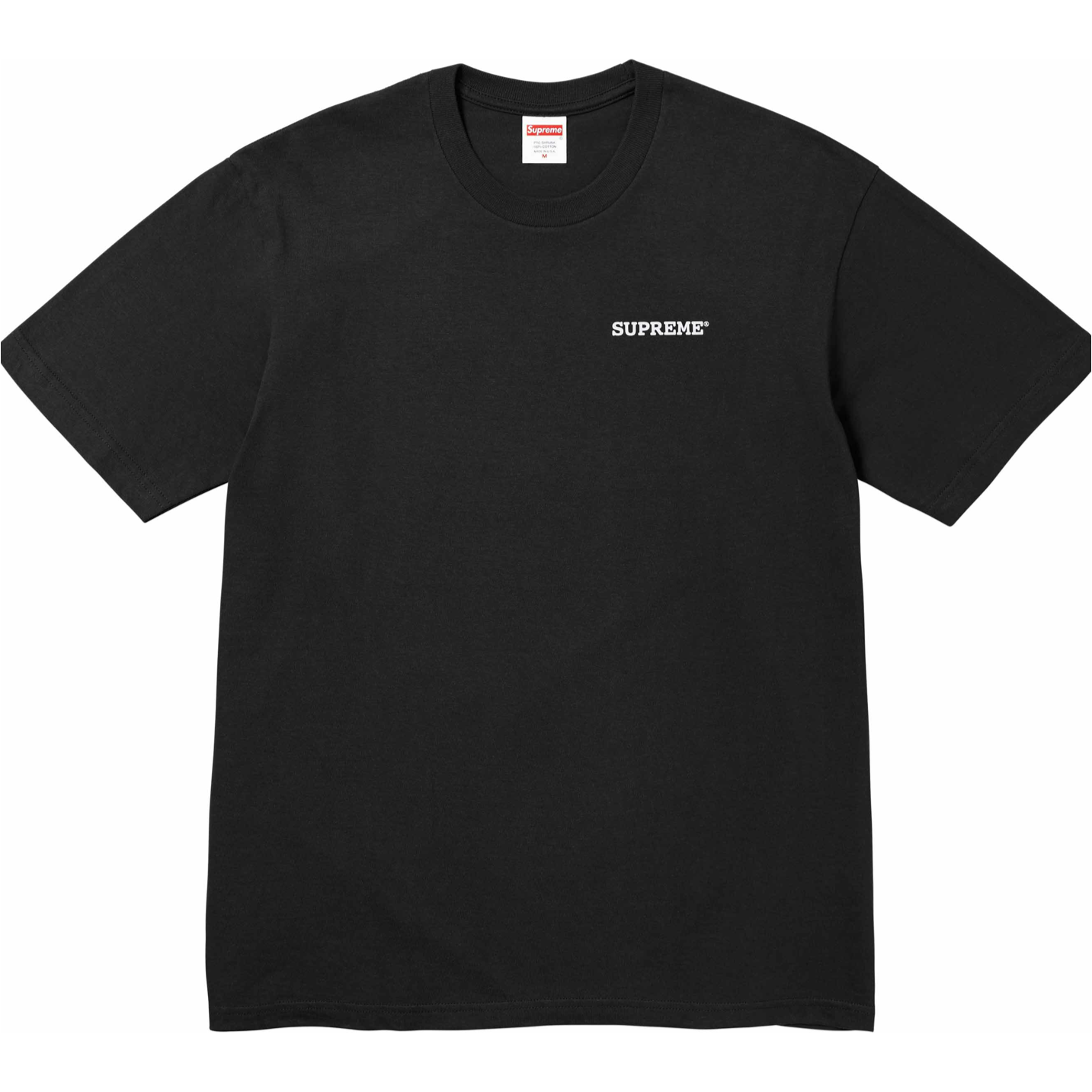 Supreme Patchwork Tee Black by Supreme in . Available at KershKicks for £65.00. A must-have for fans of Supreme looking to elevate their style with this T-Shirt.