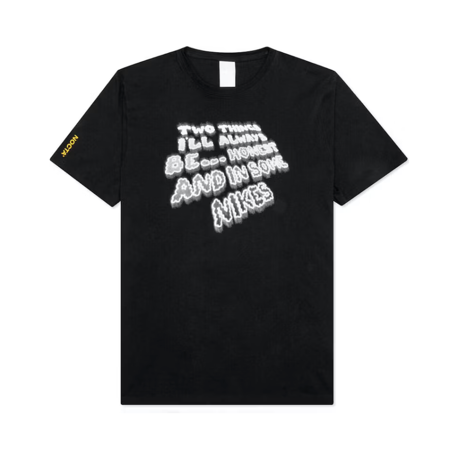 Nike x Nocta Be Honest T-Shirt Black by Nike in Clothing. Available at KershKicks for £55.00. A must-have for fans of Nike looking to elevate their style with this T-Shirt.