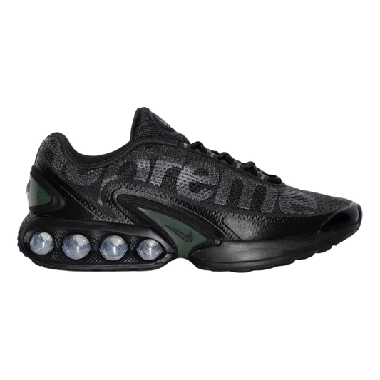 Nike Air Max Dn Supreme Black by Nike in Shoes. Available at KershKicks for £350.00. A must-have for fans of Nike looking to elevate their style with this Shoes.