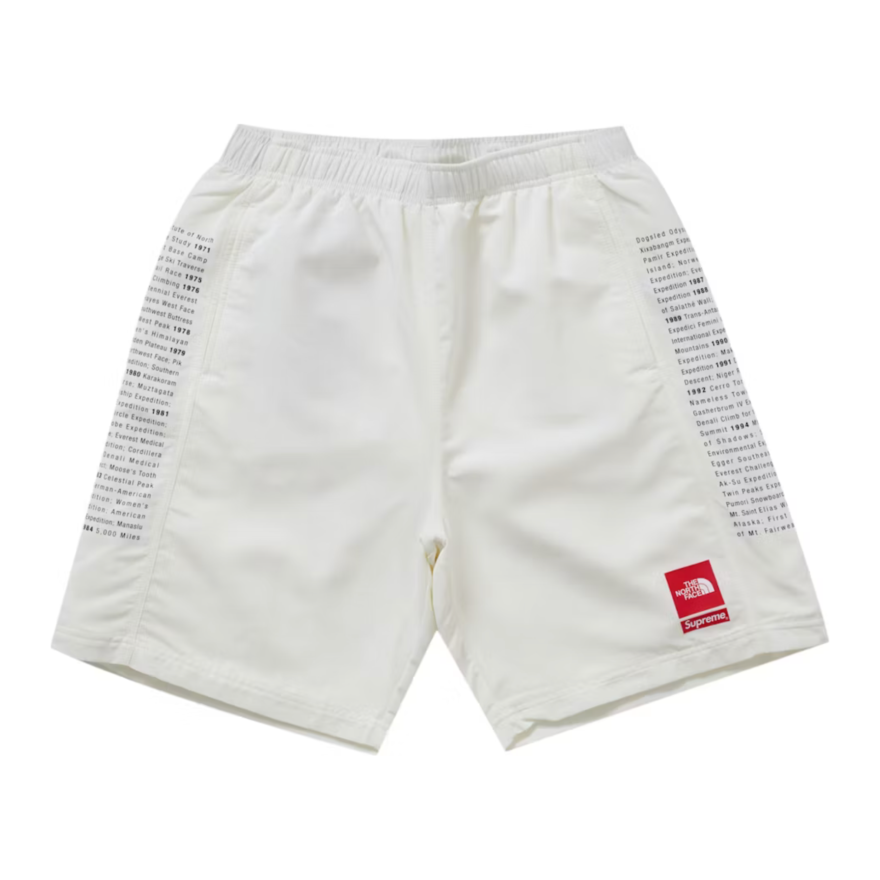 Supreme The North Face Nylon Short White by Supreme in Shorts. Available at KershKicks for £145.00. A must-have for fans of Supreme looking to elevate their style with this Shorts.