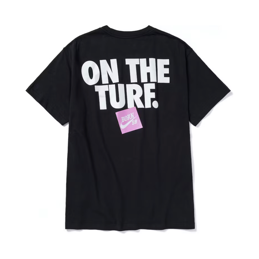 Nike SB Born X Raised On The Turf Tee Black by Nike in Uncategorized. Available at KershKicks for £80.00. A must-have for fans of Nike looking to elevate their style with this T-Shirt.