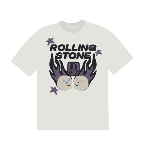 D Block Europe x Broken Planet Market Rolling Stone T-Shirt - Snow White by Broken Planet Market in Clothing. Available at KershKicks for £105.00. A must-have for fans of Broken Planet Market looking to elevate their style with this T-Shirt.