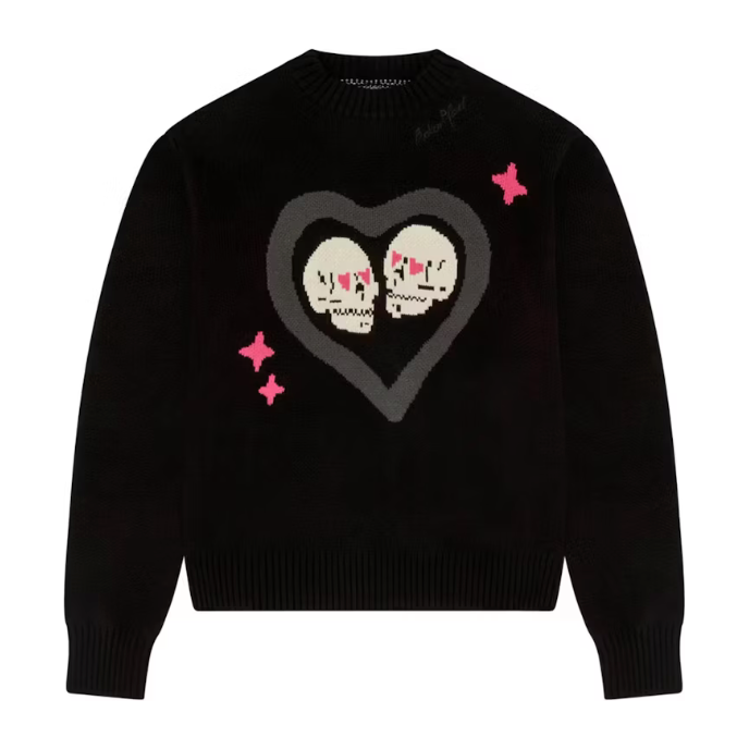 Broken Planet Hearts Are Made To Be Broken Knit Sweater by Broken Planet Market in Clothing. Available at KershKicks for £155.00. A must-have for fans of Broken Planet Market looking to elevate their style with this Crewneck.