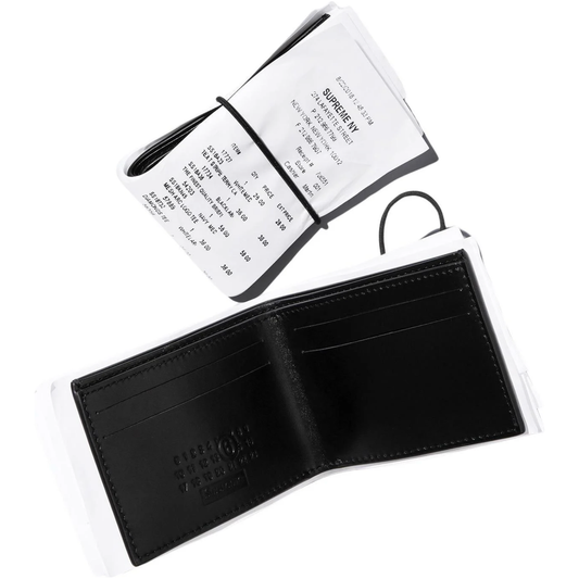 SUPREME/MM6 MAISON MARGIELA RECEIPT WALLET by Supreme in Clothing Accessories. Available at KershKicks for £500.00. A must-have for fans of Supreme looking to elevate their style with this Accessories.