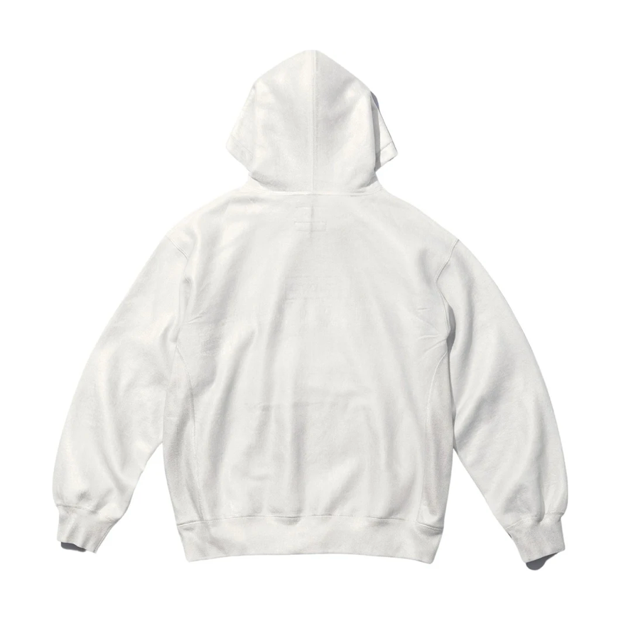 SUPREME/MM6 MAISON MARGIELA FOIL BOX LOGO HOODED SWEATSHIRT WHITE by Supreme in . Available at KershKicks for £360.00. A must-have for fans of Supreme looking to elevate their style with this Hoodie.