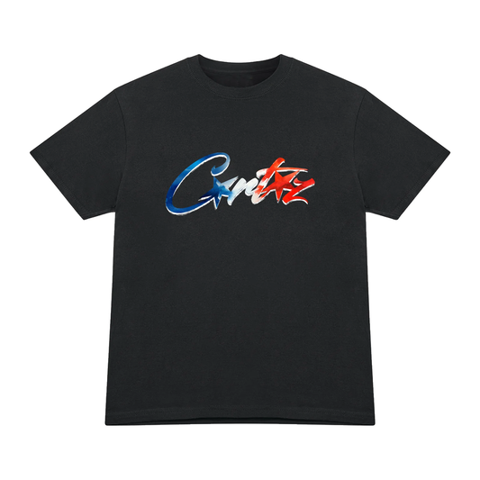 Corteiz Français Allstarz Tee Black by Corteiz in Uncategorized. Available at KershKicks for £76.99. A must-have for fans of Corteiz looking to elevate their style with this T-Shirt.