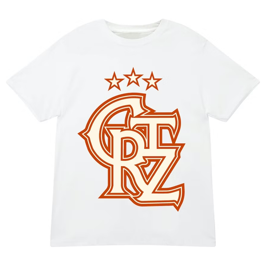 Corteiz Crtz Crest Tee White by Corteiz from £85.00