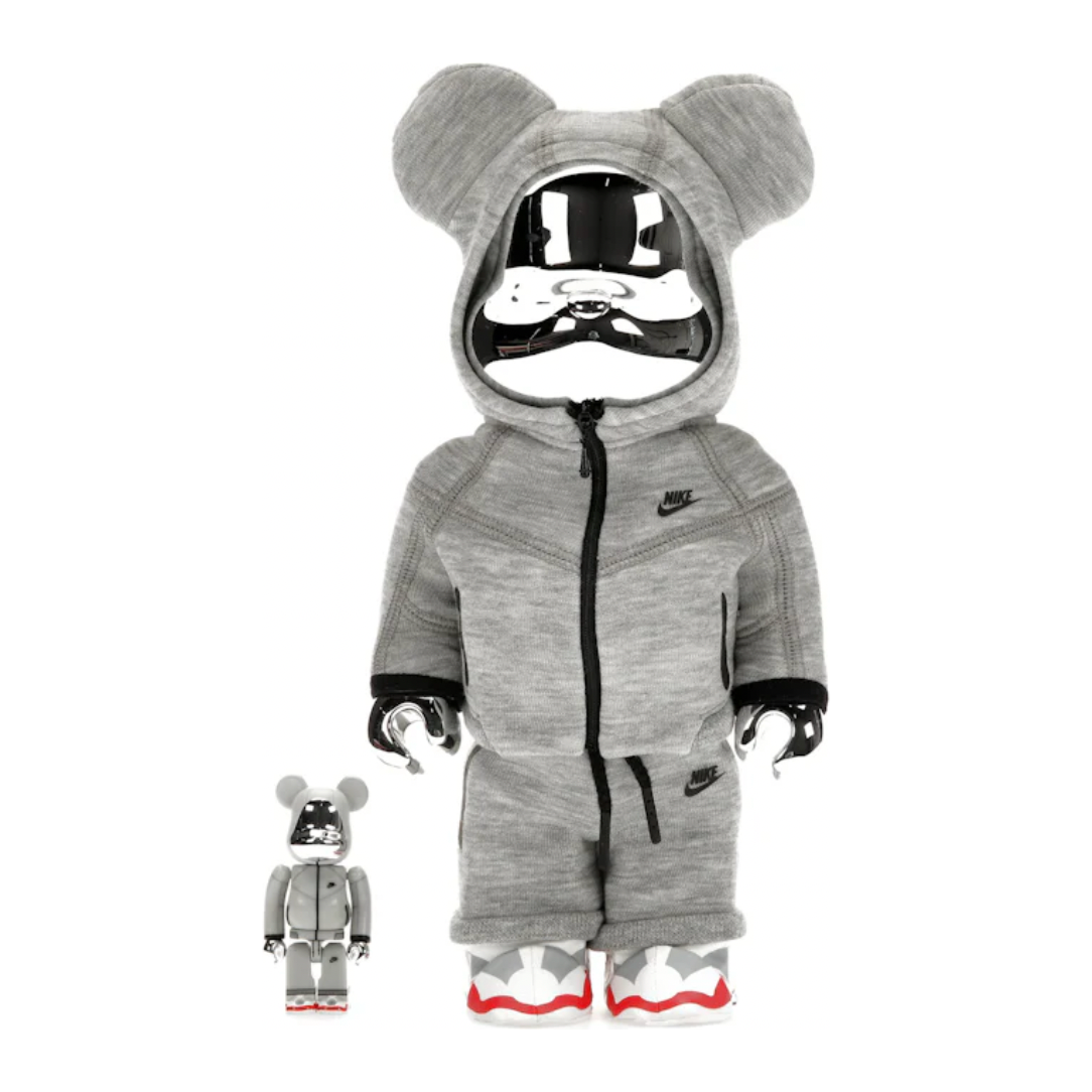 Bearbrick x Nike Tech Fleece N98 100% & 400% Set by Bearbrick in Clothing Accessories. Available at KershKicks for £365.00. A must-have for fans of Bearbrick looking to elevate their style with this Accessories.