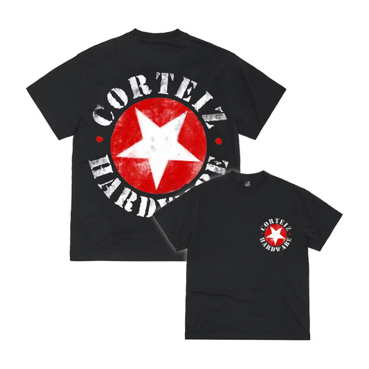 Corteiz Hardware Tee Black by Corteiz in Clothing. Available at KershKicks for £85.00. A must-have for fans of Corteiz looking to elevate their style with this T-Shirt.