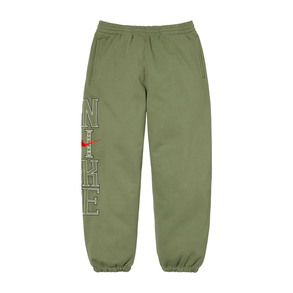 Supreme Nike Sweatpants Olive | Supreme | KershKicks