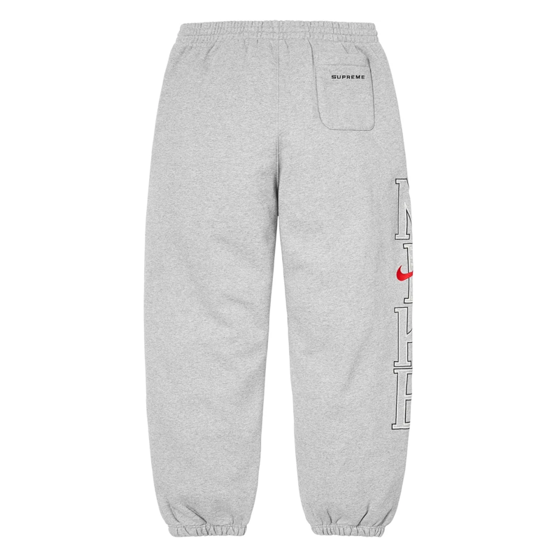 Supreme Nike Sweatpants Heather Grey