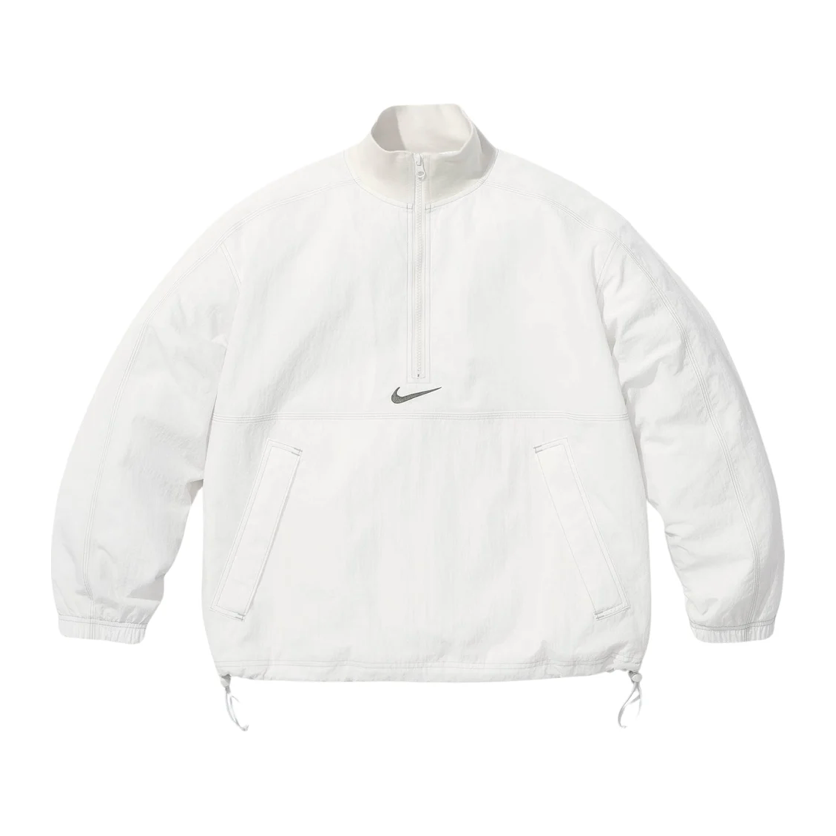 Supreme Nike Ripstop Pullover White