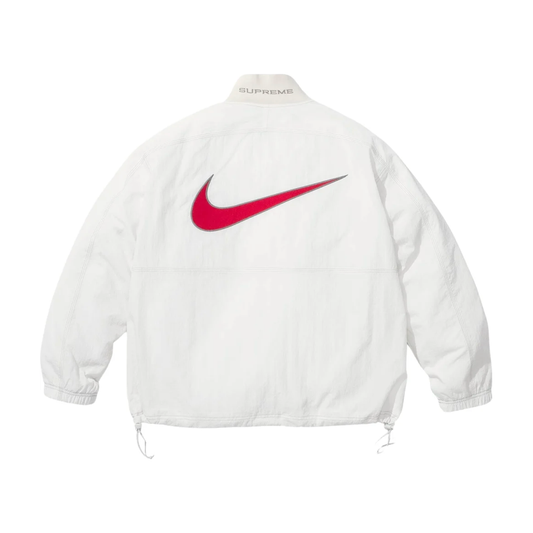 Supreme Nike Ripstop Pullover White