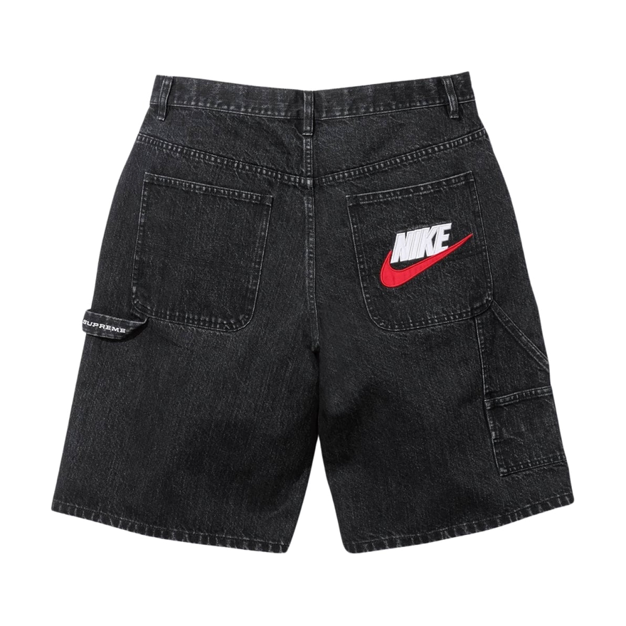 Supreme Nike Denim Short Black by Supreme in Shorts. Available at KershKicks for £185.00. A must-have for fans of Supreme looking to elevate their style with this Shorts.