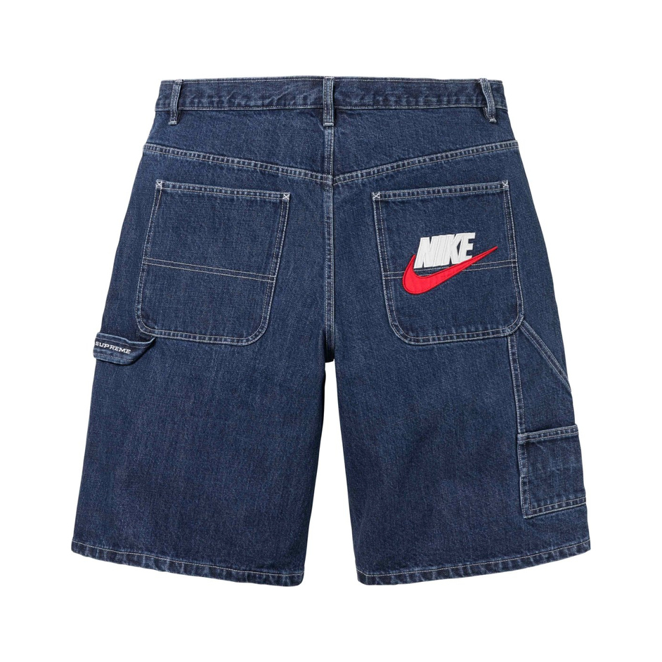 Supreme Nike Denim Short Indigo by Supreme in Shorts. Available at KershKicks for £185.00. A must-have for fans of Supreme looking to elevate their style with this Shorts.