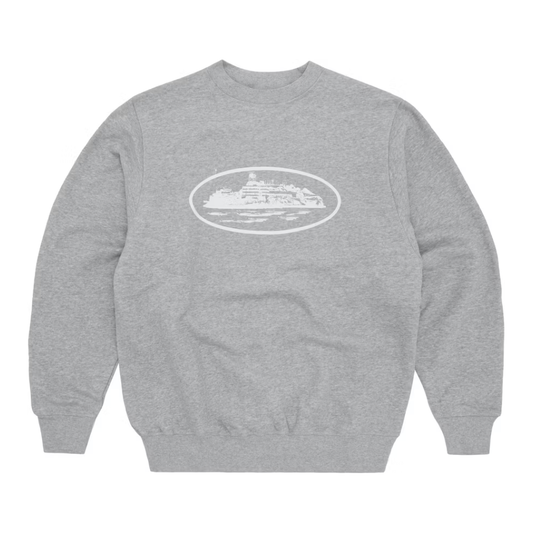 Corteiz OG Alcatraz Sweatshirt - Heather Grey by Corteiz from £180.00