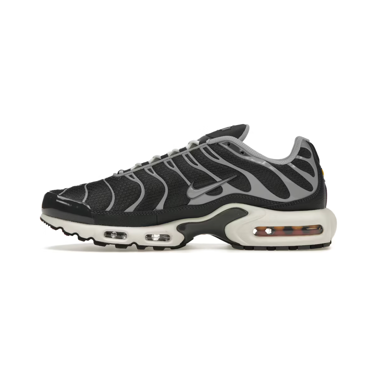 Nike Air Max Plus Greyscale Cool Grey by Nike in Shoes. Available at KershKicks for £225.00. A must-have for fans of Nike looking to elevate their style with this Shoes.