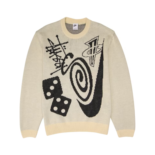 Nike x Stussy Knit Sweater Natural by stussy from £185.00