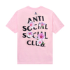 Anti Social Social Club Case Study Mugunghwa T-shirt Pink