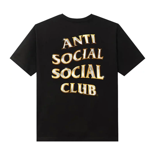 ANTI SOCIAL SOCIAL CLUB GOLDY TEE - BLACK by Anti Social Social Club from £62.00