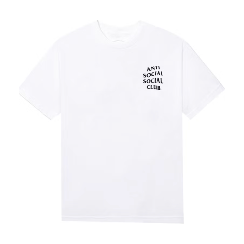 Anti Social Social Club Mind Games Tee - White by Anti Social Social Club in Uncategorized. Available at KershKicks for £85.00. A must-have for fans of Anti Social Social Club looking to elevate their style with this T-Shirt.