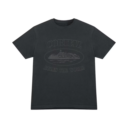 Corteiz OG Alcatraz T-Shirt Triple Black