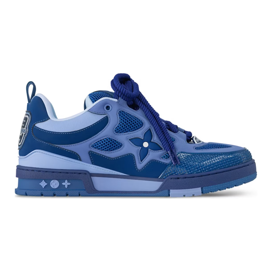 Louis Vuitton LV Skate Blue by Louis Vuitton in Shoes. Available at KershKicks for £1300.00. A must-have for fans of Louis Vuitton looking to elevate their style with this Shoes.