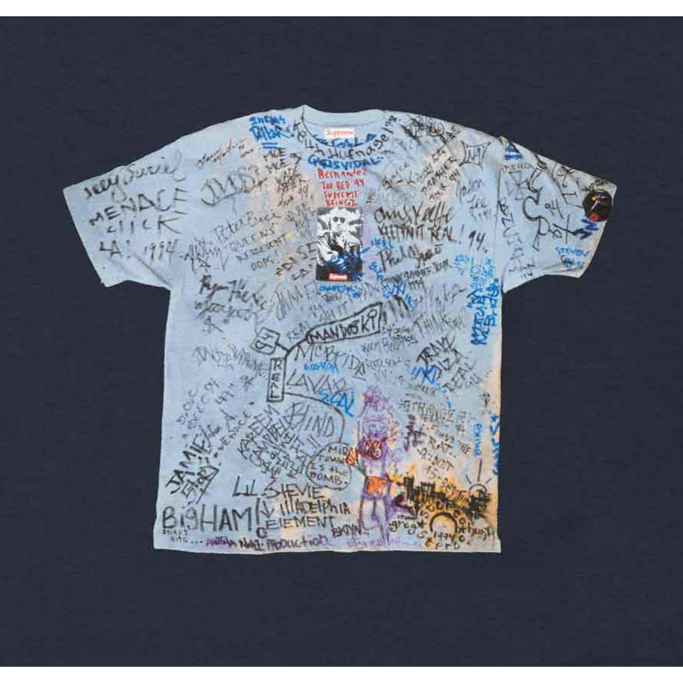 Supreme 30th Anniversary Tee - Navy