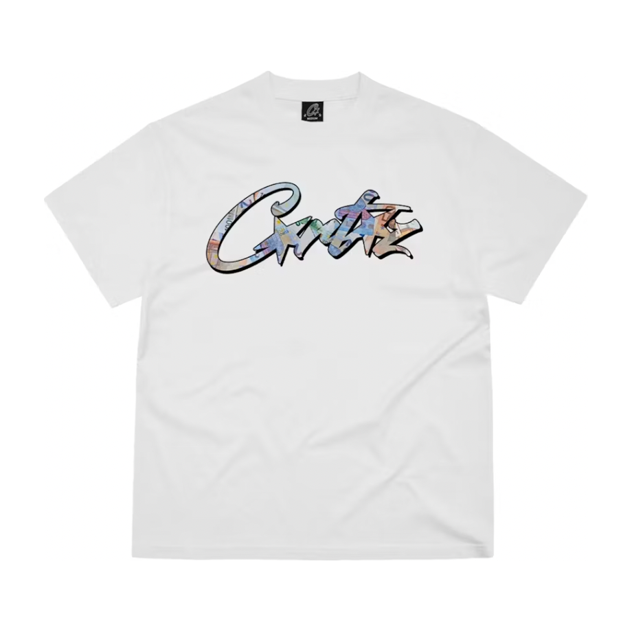 Corteiz Allstarz Euros Tee White