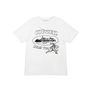 Corteiz Ninja Alcatraz Tee White | Corteiz | KershKicks