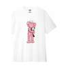 KAWS x Uniqlo Pink BFF Tee White