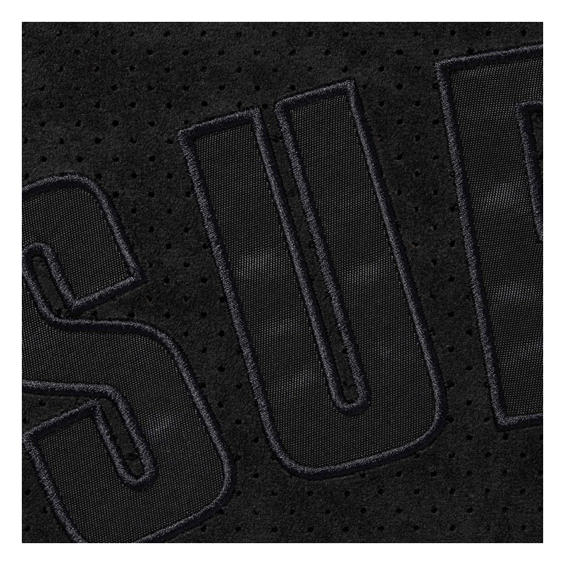 SUPREME ULTRASUEDE MESH BASEBALL JERSEY BLACK by Supreme in . Available at KershKicks for £250.00. A must-have for fans of Supreme looking to elevate their style with this T-Shirt.