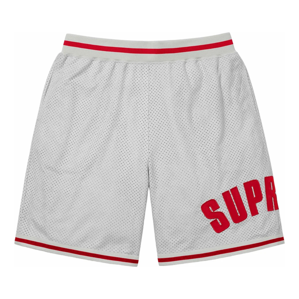 SUPREME ULTRASUEDE MESH SHORT GREY | Supreme | KershKicks SUPREME ULTRASUEDE MESH SHORT GREY | Supreme | KershKicks