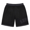 SUPREME ULTRASUEDE MESH SHORT BLACK