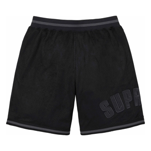 SUPREME ULTRASUEDE MESH SHORT BLACK | Supreme | KershKicks