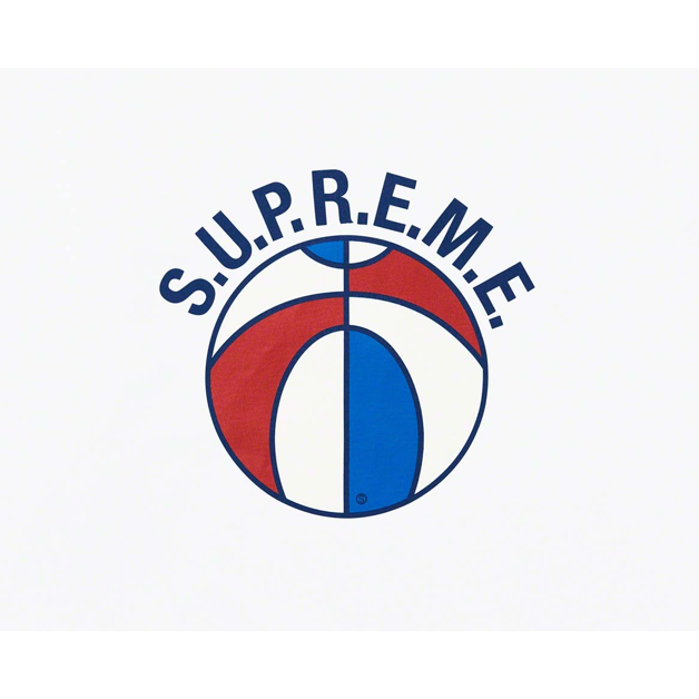 Supreme League Tee White by Supreme in . Available at KershKicks for £75.00. A must-have for fans of Supreme looking to elevate their style with this T-Shirt.