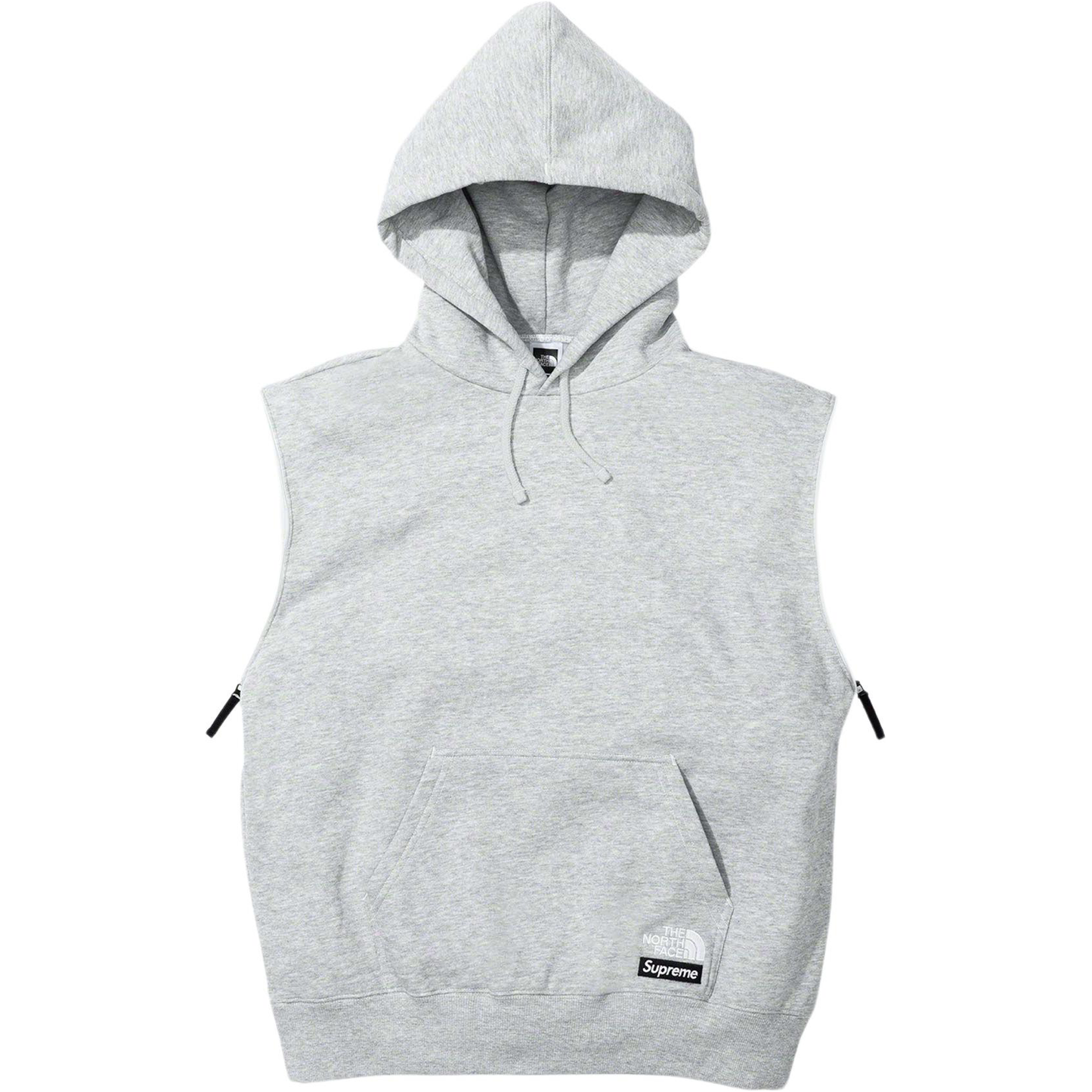 Supreme The North Face Convertible Hooded Sweatshirt Heather Grey by Supreme in Clothing. Available at KershKicks for £185.00. A must-have for fans of Supreme looking to elevate their style with this Hoodie.