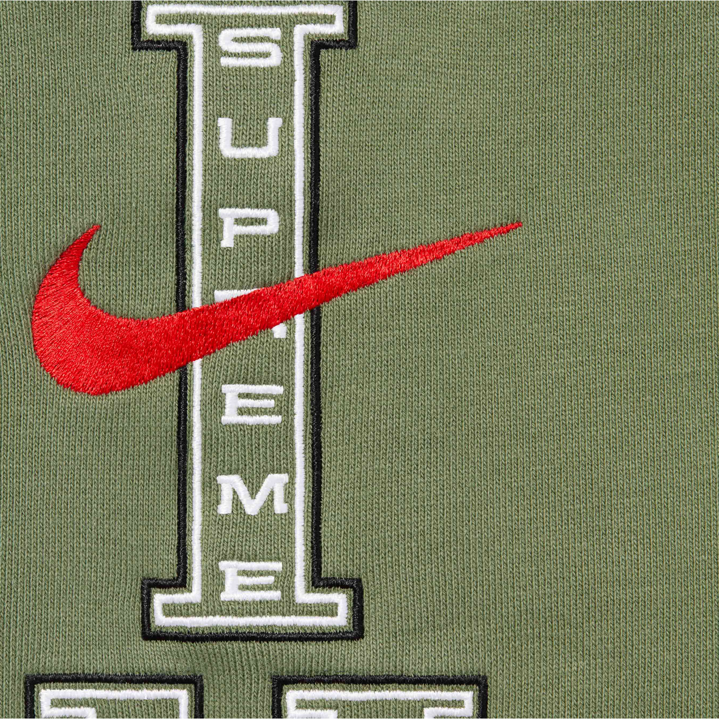 Supreme Nike Hooded Sweatshirt Olive | Supreme | KershKicks Supreme Nike Hooded Sweatshirt Olive | Supreme | KershKicks