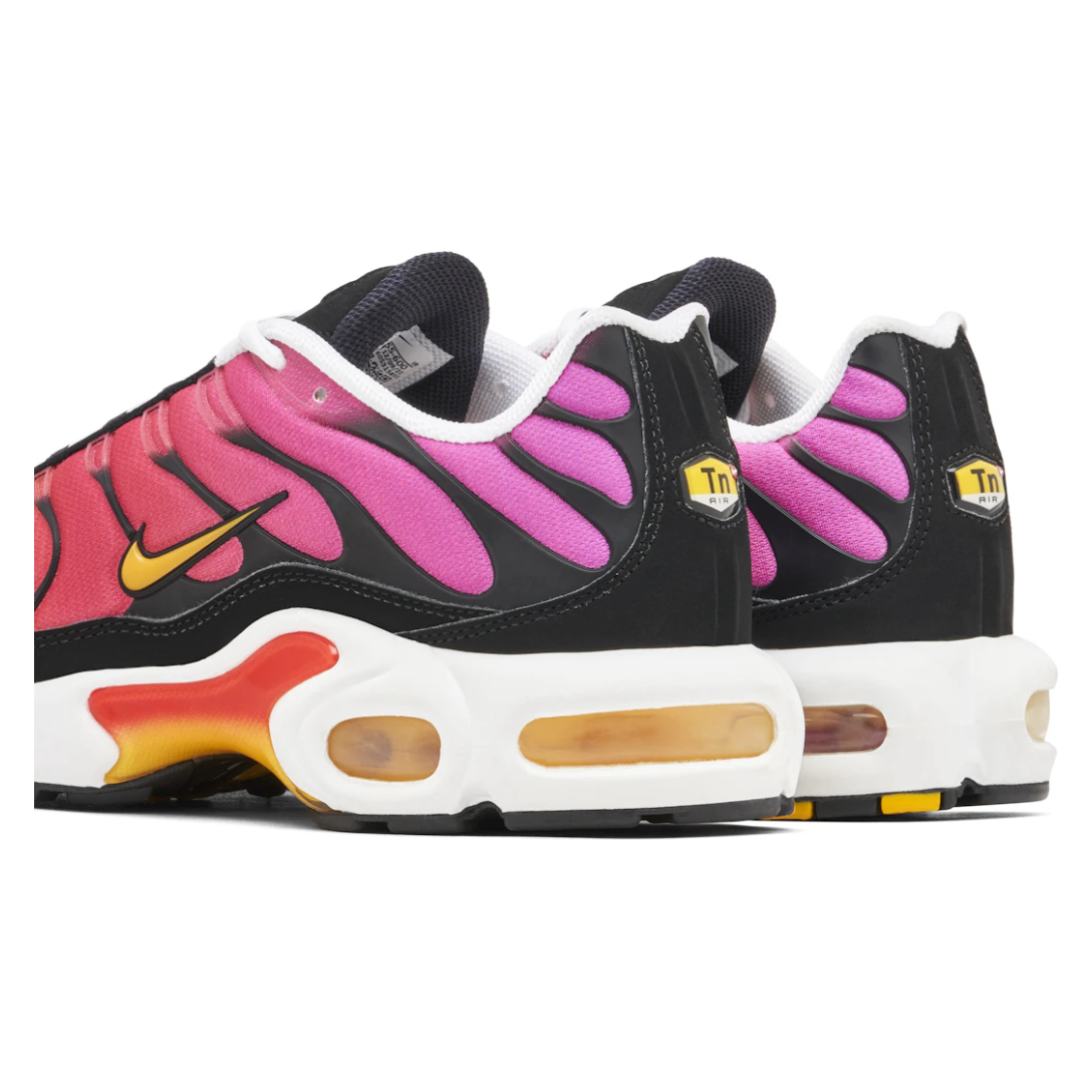 Nike Air Max Plus Yellow Pink Gradient by Nike in Shoes. Available at KershKicks for £155.00. A must-have for fans of Nike looking to elevate their style with this Shoes.