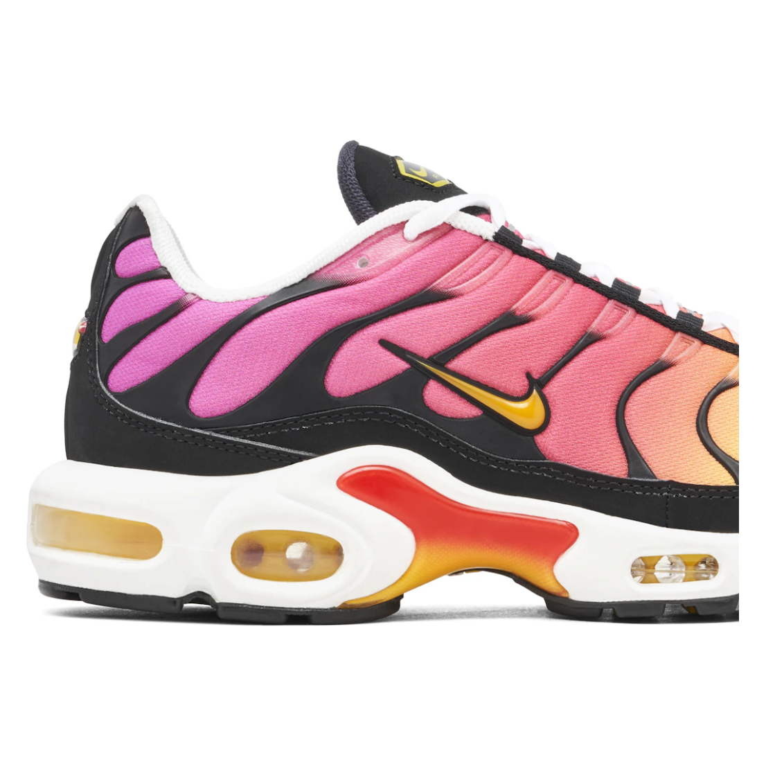 Nike Air Max Plus Yellow Pink Gradient by Nike in Shoes. Available at KershKicks for £155.00. A must-have for fans of Nike looking to elevate their style with this Shoes.