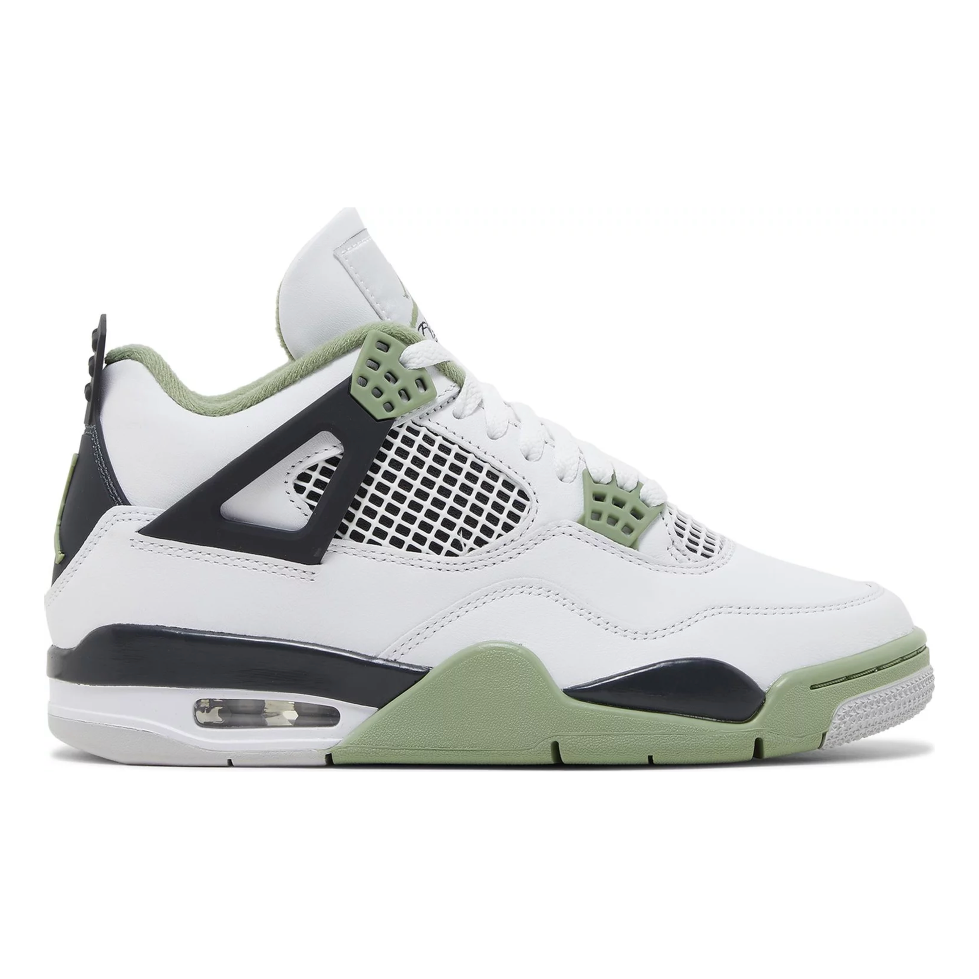 Jordan 4 Retro Seafoam (W) by Jordan's in Shoes. Available at KershKicks for £300.00. A must-have for fans of Jordan's looking to elevate their style with this Shoes.
