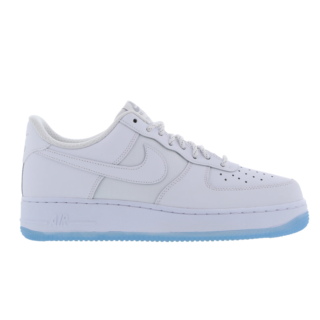 Nike Air Force 1 Low '07 White Ice Blue Sole by Nike in Shoes. Available at KershKicks for £110.00. A must-have for fans of Nike looking to elevate their style with this Shoes.