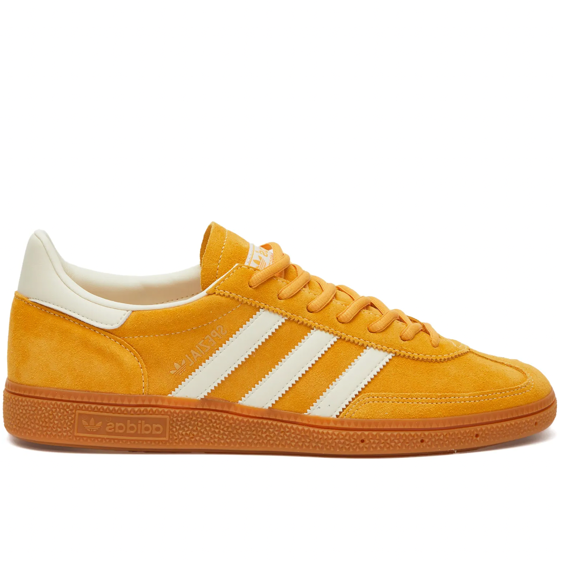 adidas Handball Spezial Preloved Yellow by Adidas in Shoes. Available at KershKicks for £95.00. A must-have for fans of Adidas looking to elevate their style with this Shoes.
