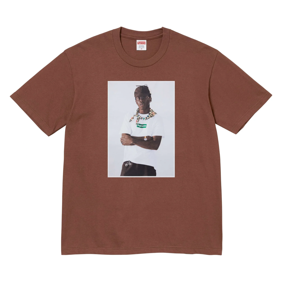 Supreme Tyler The Creator Tee Brown | Supreme | KershKicks