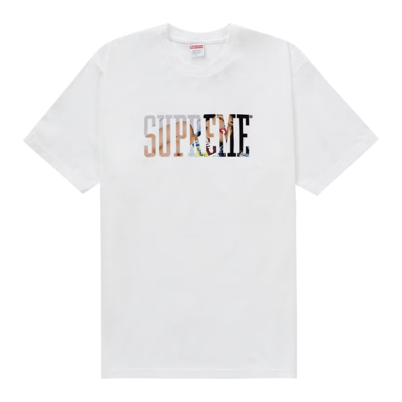Supreme Tera Patrick Tee White by Supreme in Uncategorized. Available at KershKicks for £72.00. A must-have for fans of Supreme looking to elevate their style with this T-Shirt.