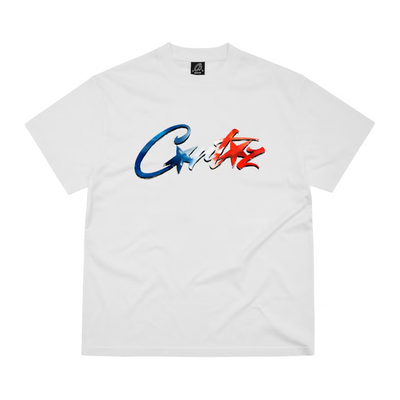 Corteiz Francais Allstarz Tee White