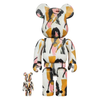 Bearbrick x Andy Warhol x The Rolling Stones Mick Jagger 100% & 400% Set