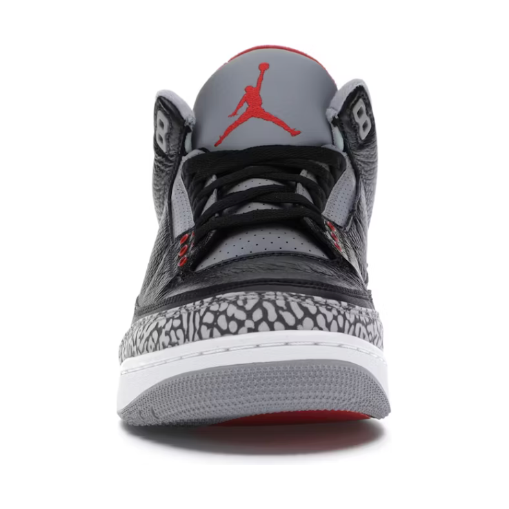 Jordan 3 Retro Black Cement (2018) by Jordan's in Uncategorized. Available at KershKicks for £350.00. A must-have for fans of Jordan's looking to elevate their style with this Shoes.